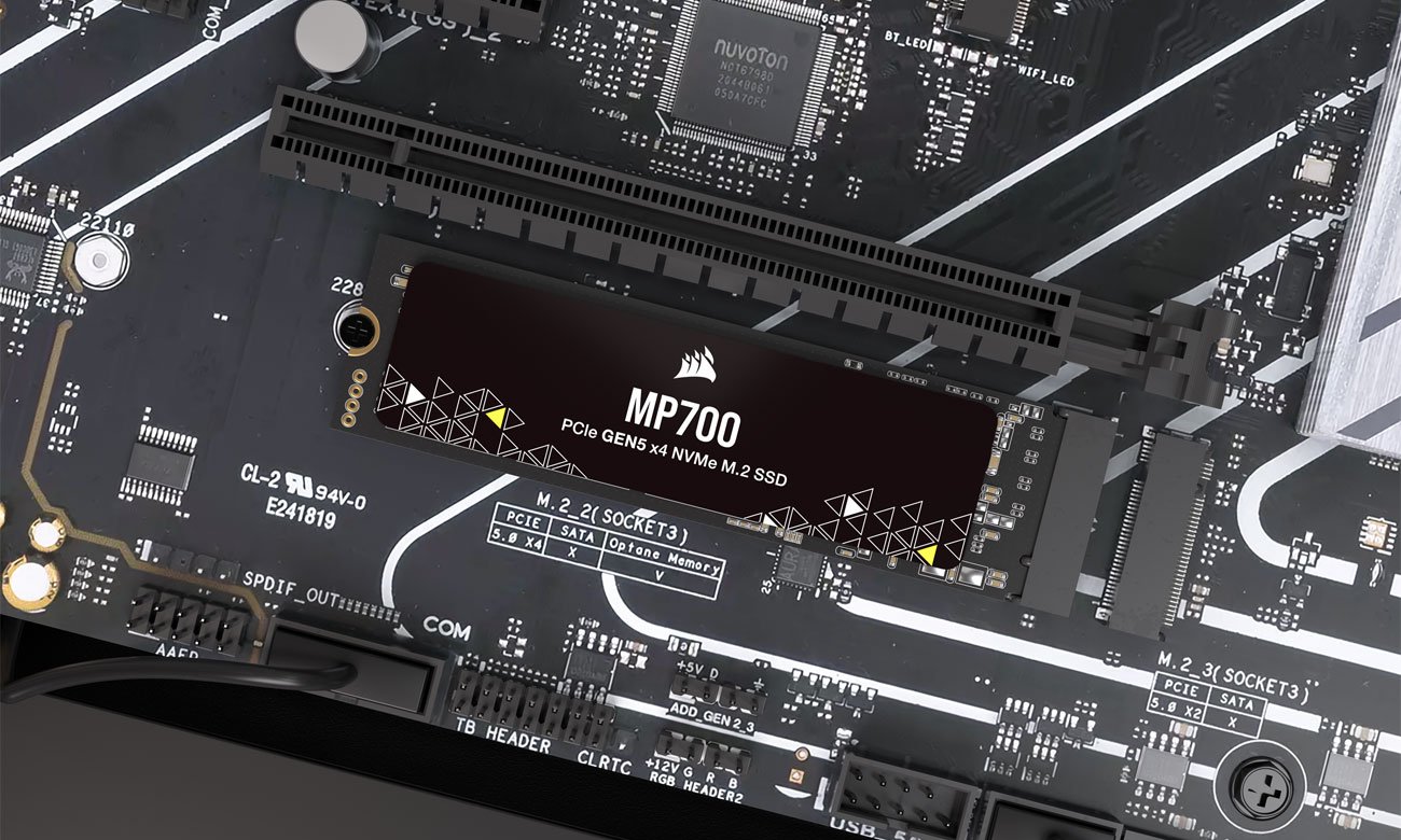 Corsair MP700 M.2 PCIe Gen5 NVMe 1 TB