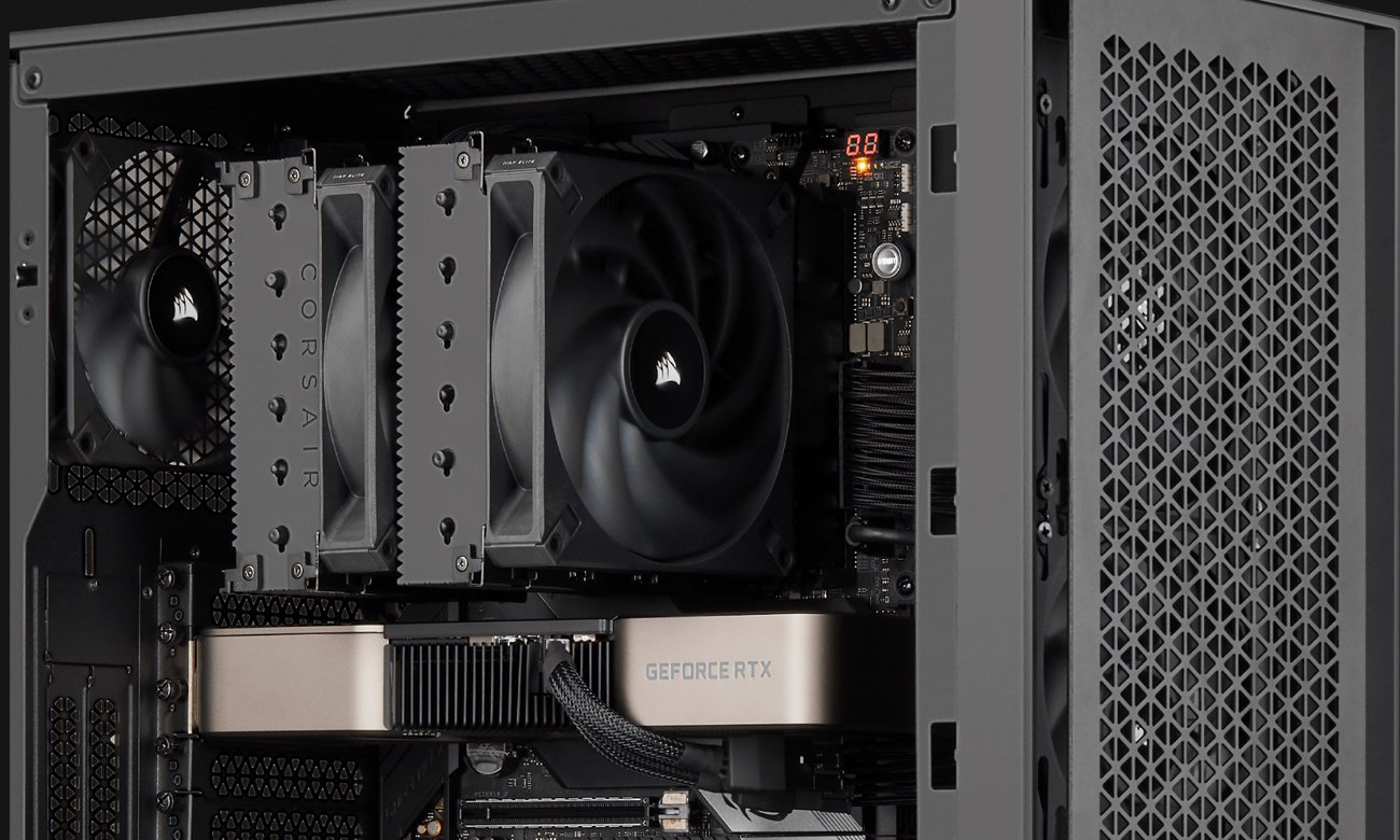 Corsair A115 Twin Tower w obudowie