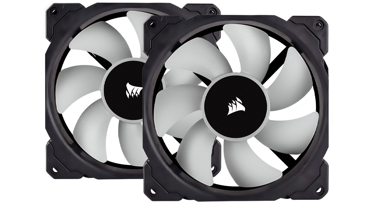 Corsair Hydro Series H100i Pro Dwa wentylatory 120mm