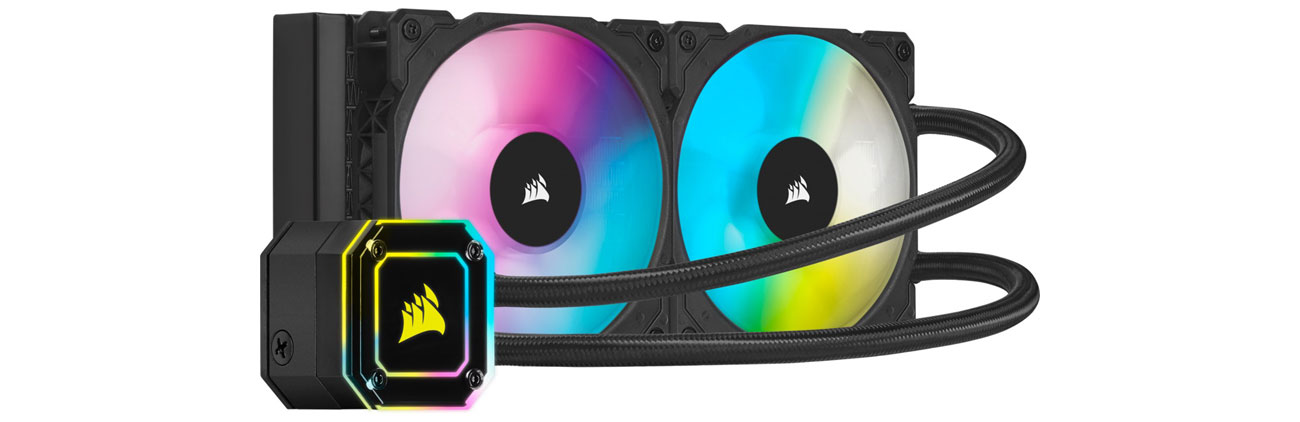 Chłodzenie procesora Corsair iCUE H115i ELITE CAPELLIX 2x140mm CW-9060047-WW
