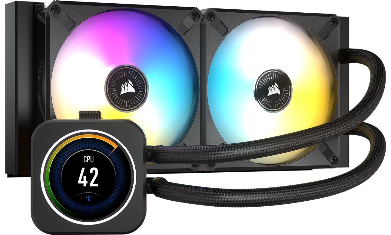 Chłodzenie procesora Corsair iCUE H100i ELITE 2x120mm