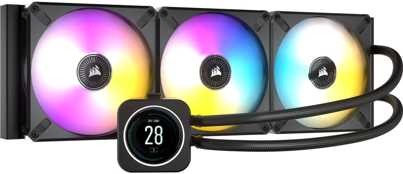 Chłodzenie procesora Corsair iCUE H170i ELITE 3x140mm