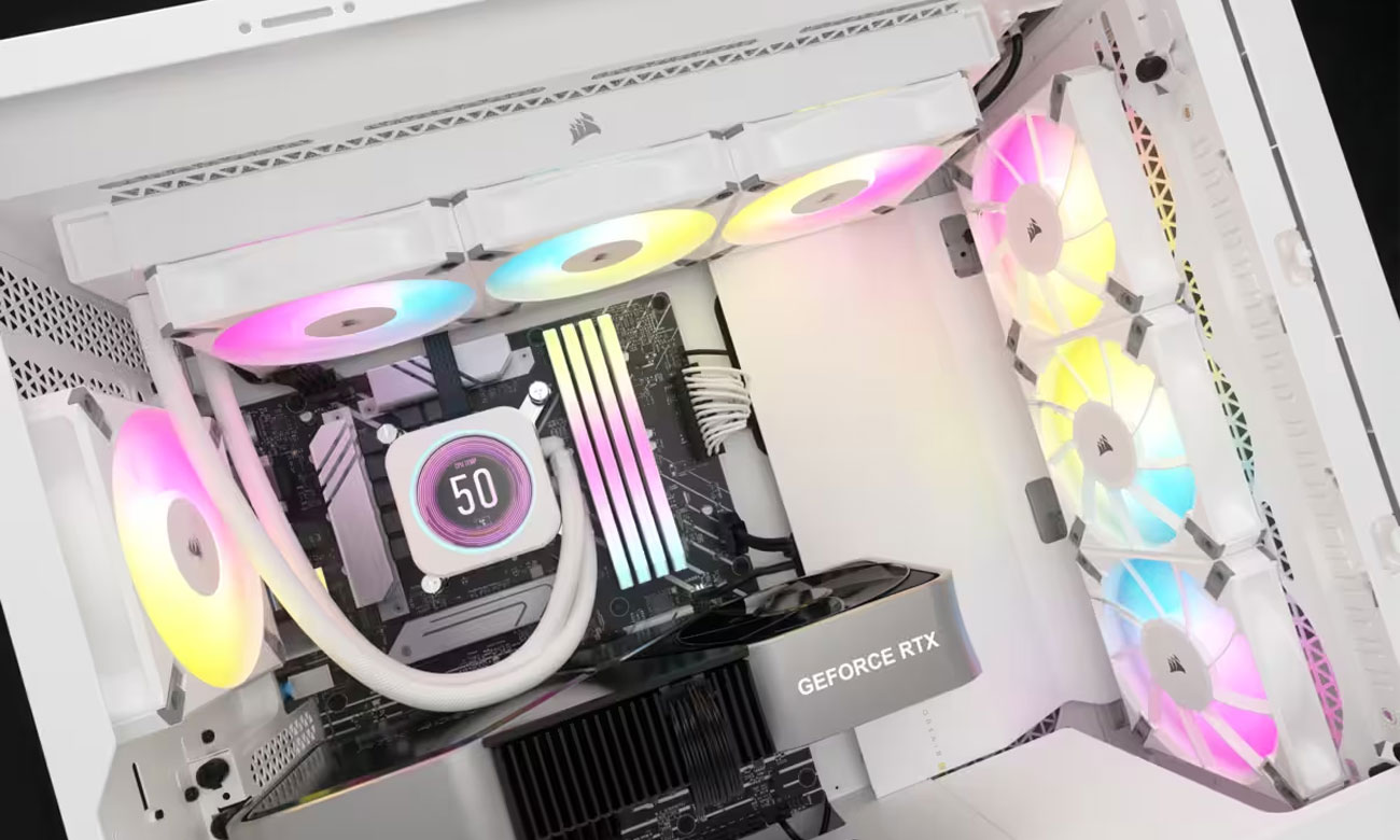 Corsair iCUE H150i ELITE LCD XT White
