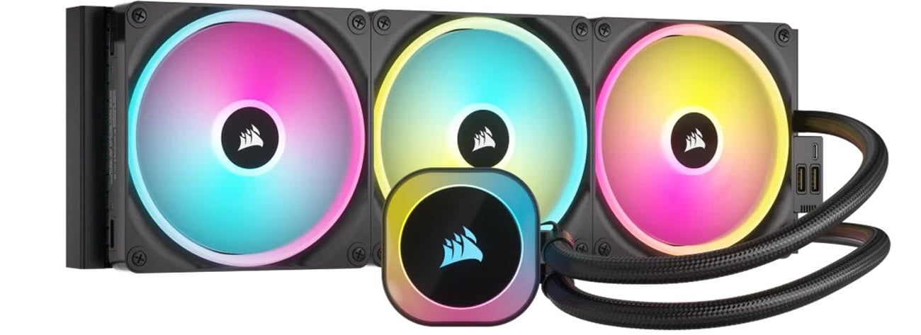 Chłodnica procesora Corsair iCUE LINK H170i RGB 3x140mm