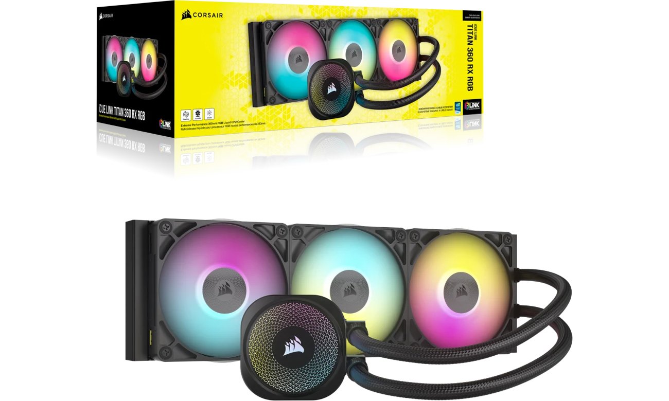 Corsair iCUE LINK TITAN 360 RX RGB