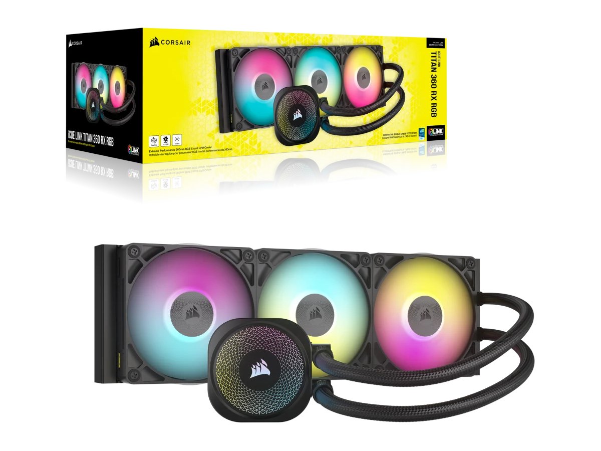 Corsair iCUE LINK TITAN 360 RX RGB