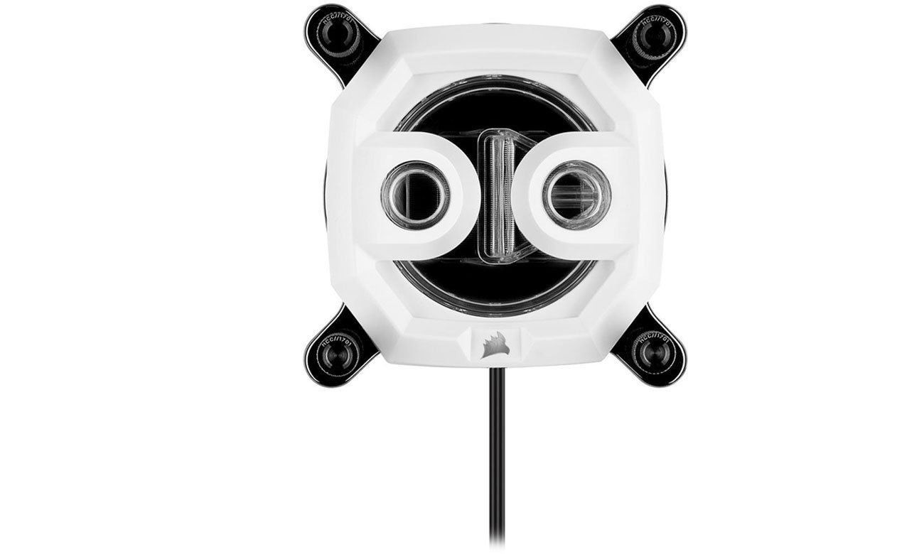 Blok wodny procesora Corsair Hydro X Series XC7 RGB CPU Water Block White