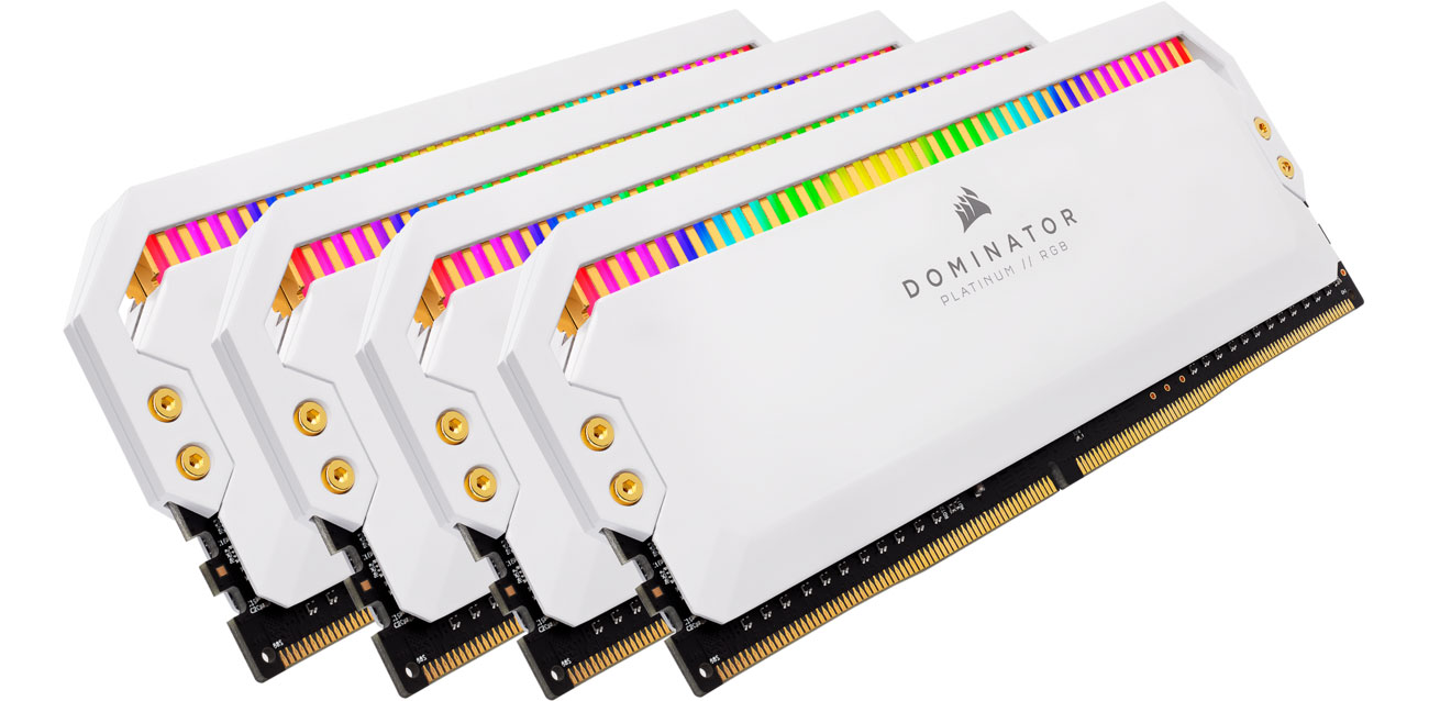 Pamięć RAM DDR4 Corsair 32GB 3600MHz Dominator PLATINUM RGB CL18 (4x8GB) CMT32GX4M4C3600C18W