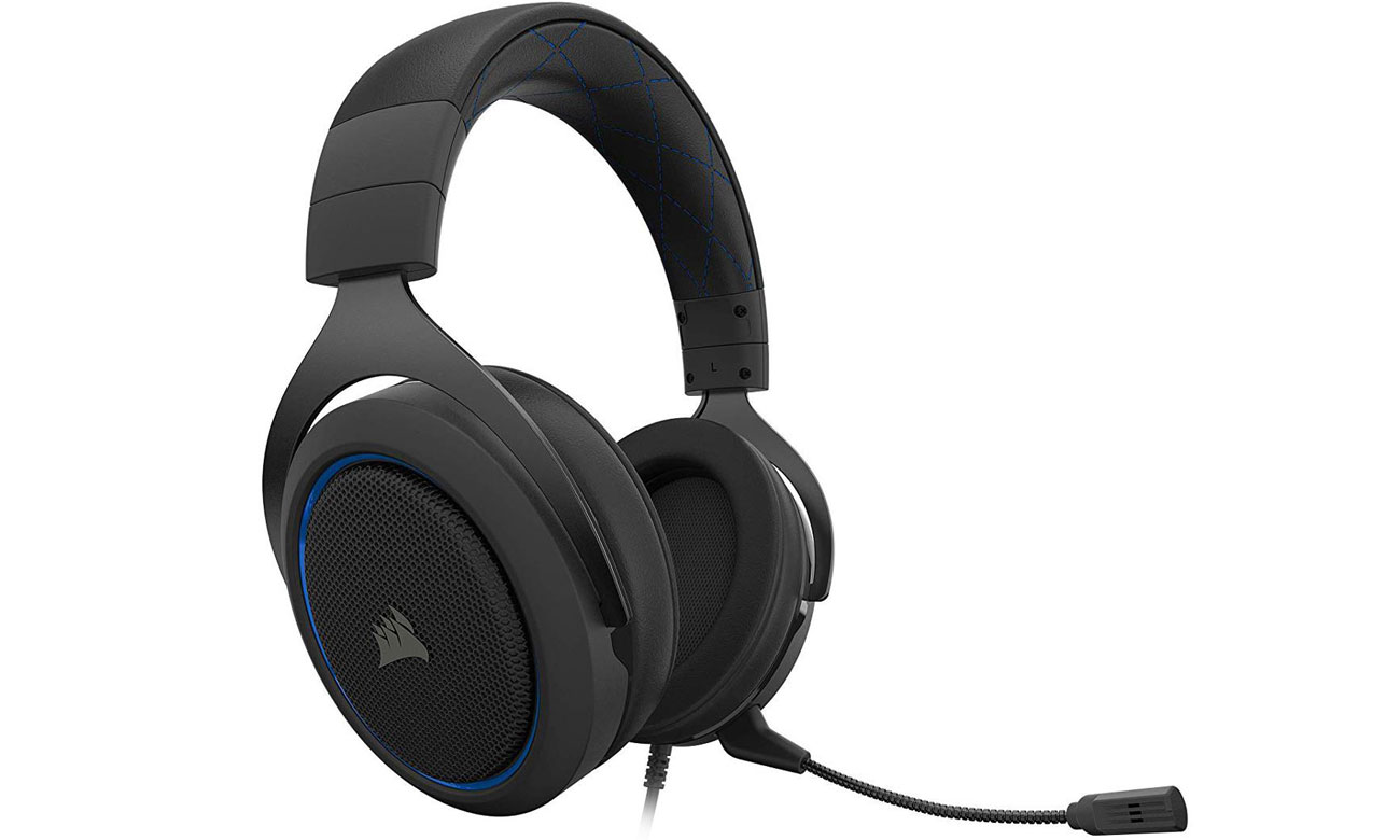 Zestaw słuchawkowy Corsair HS50 Pro czarno-niebieski