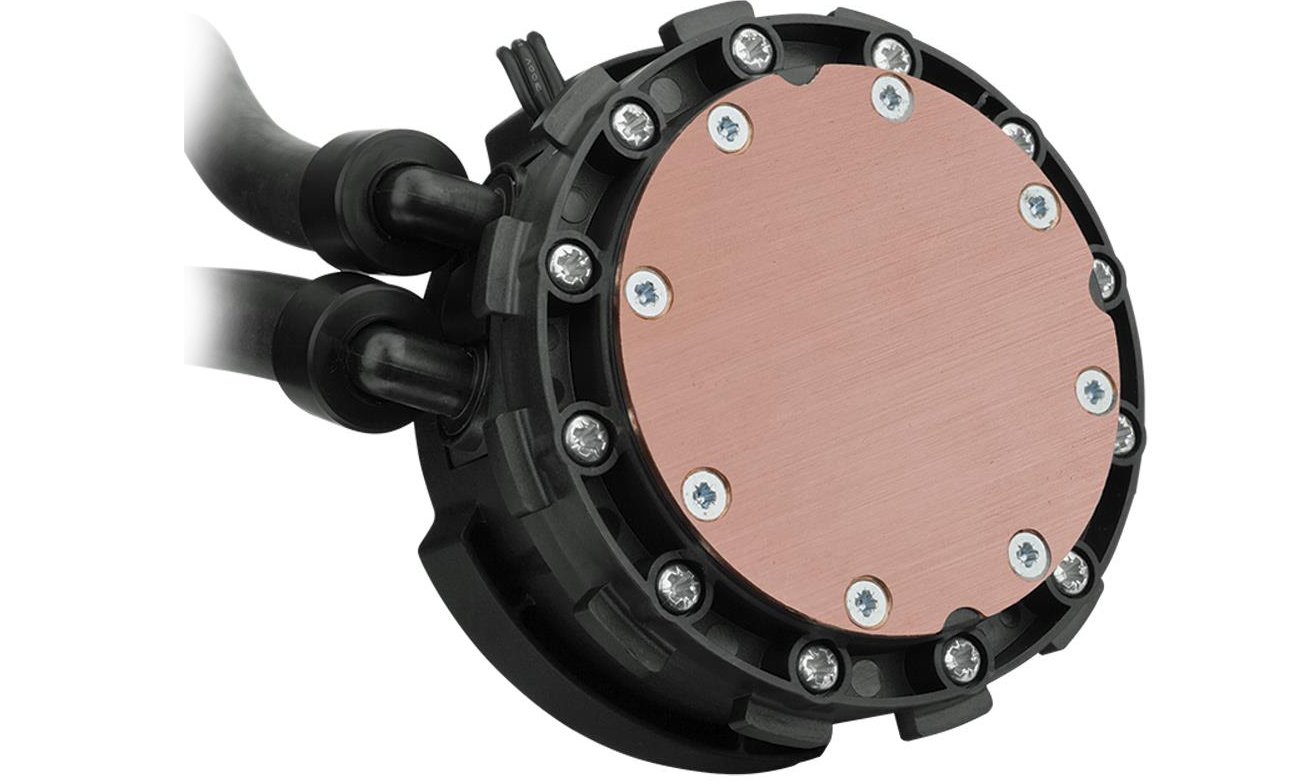 Chłodzenie do procesora Corsair Hydro Series H75 - płytka stykowa