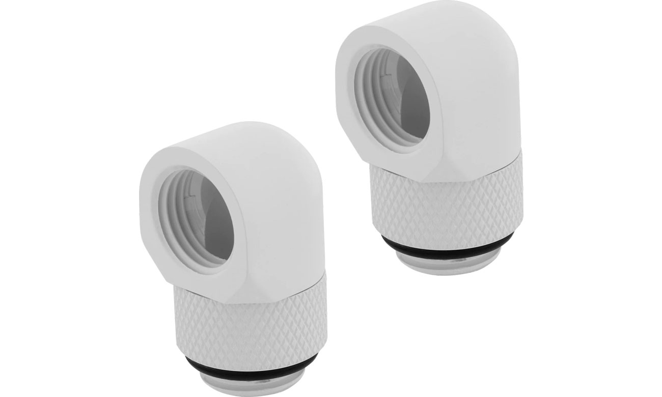 Corsair Hydro X 90° Rotary Adapter Twin Pack Black