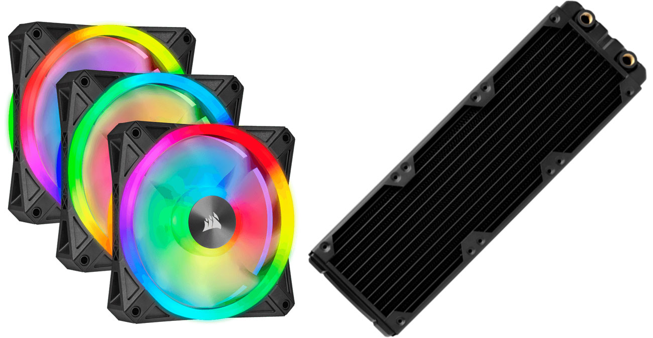Trzy wentylatory i wydajny radiator