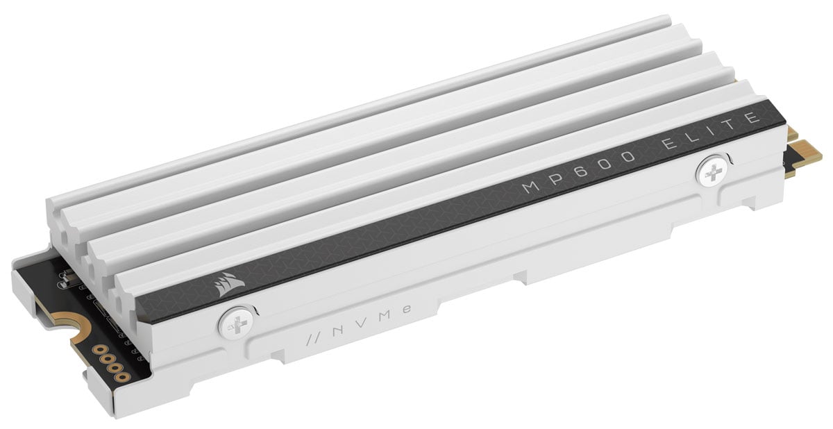Dysk SSD M.2 Corsair MP600 ELITE do PS5 - Widok ogólny