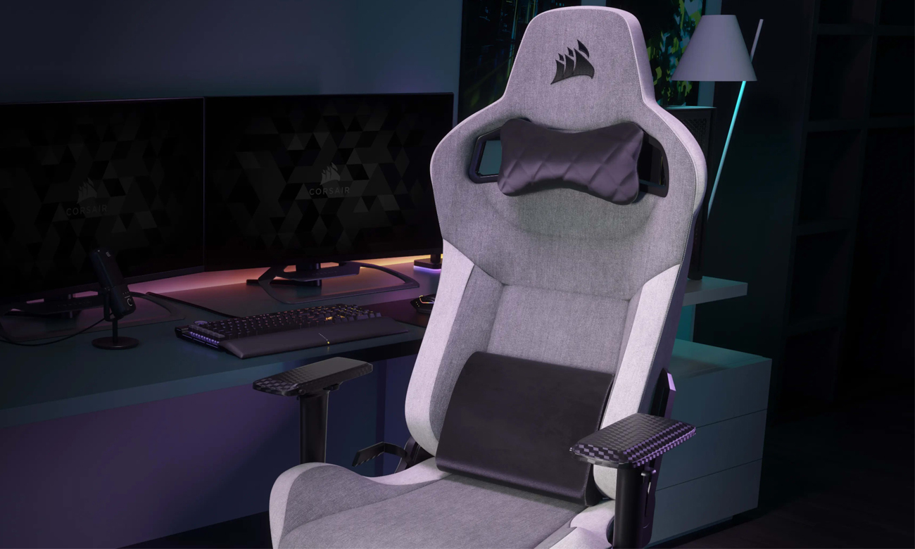 Fotel gamingowy Corsair T3 Rush (2023) - Grafika lifestyle
