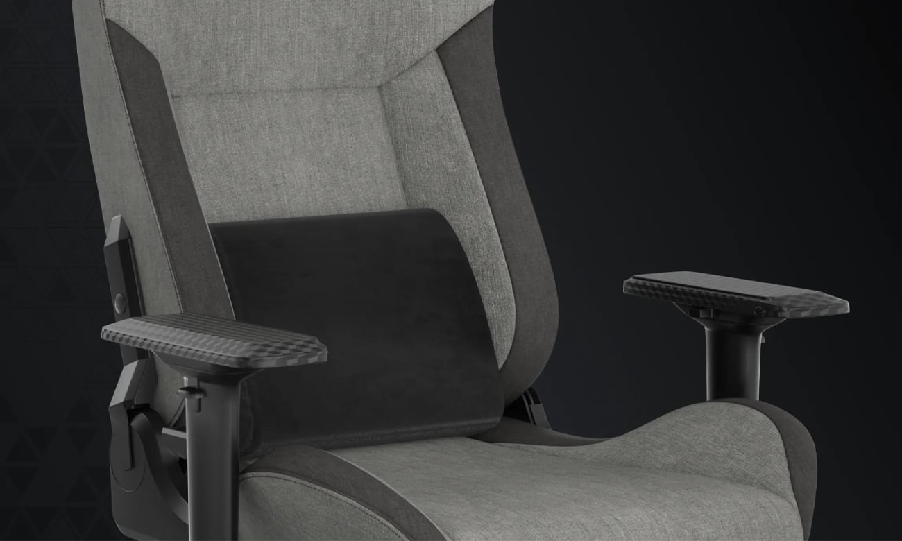 Fotel gamingowy Corsair T3 Rush (2023) - Podłokietniki regulowane w czterech płaszczyznach