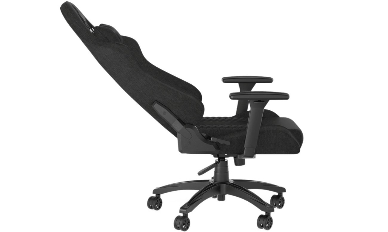 Fotel gamingowy Corsair TC100 RELAXED Fabric Czarny - Odchylone oparcie