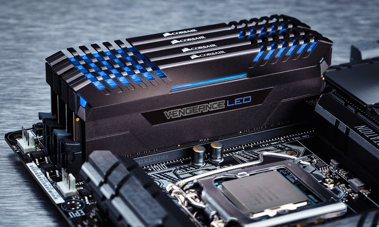 Corsair 16GB 3200MHz Vengeance Blue LED CL16 radiatory