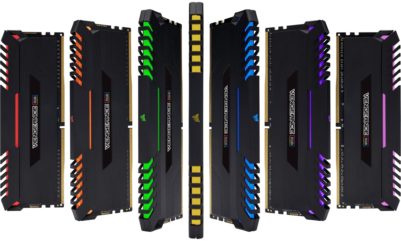 Corsair Vengeance podświetlenie RGB LED