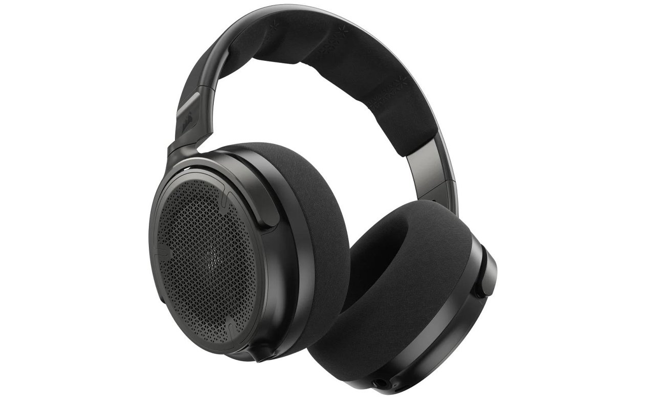 Zestaw słuchawkowy Corsair Virtuoso Pro Czarny - Widok od przodu pod kątem