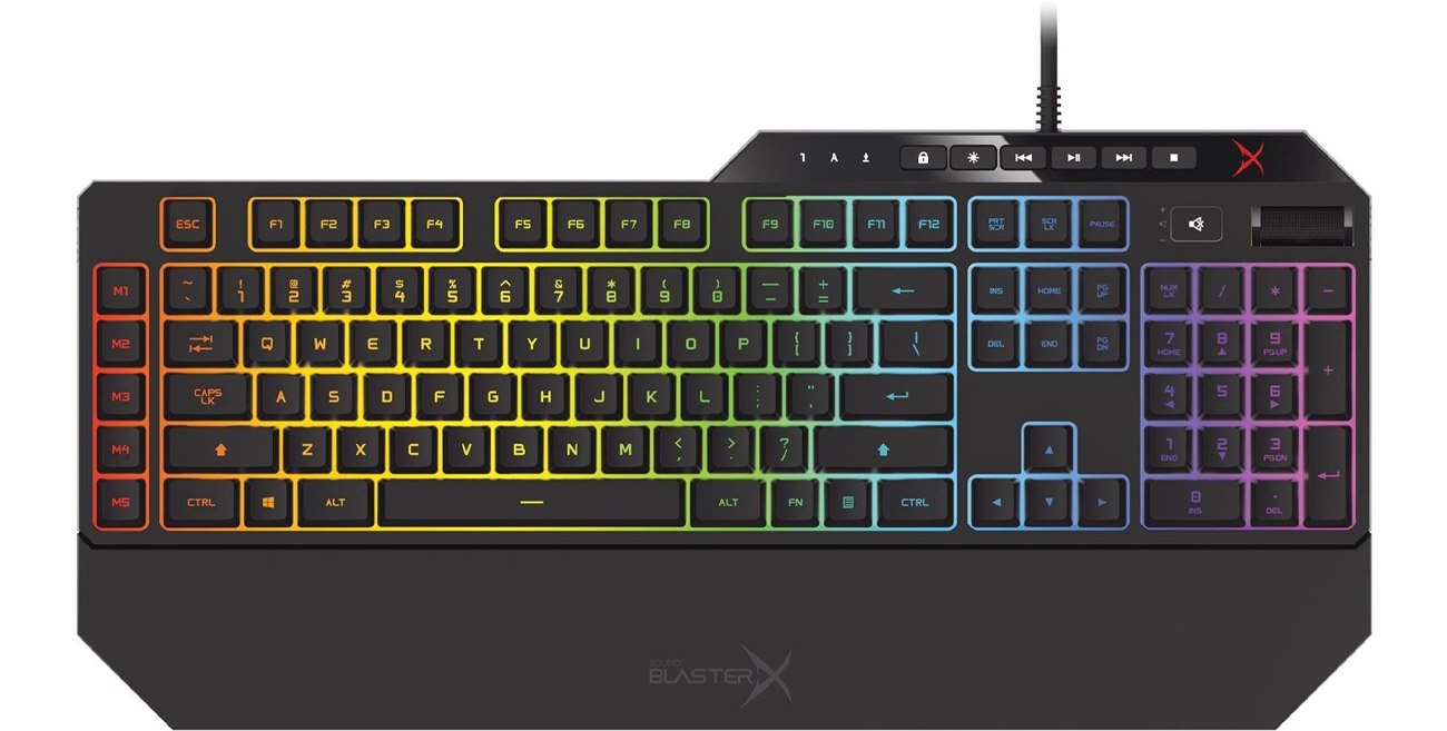 Creative SB X Vanguard K08 Widok Z Góry