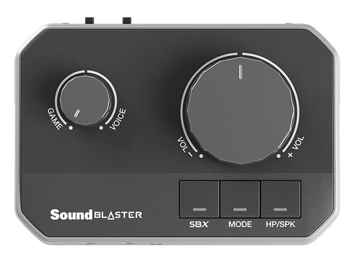 Sound Blaster G8 - Widok od przodu