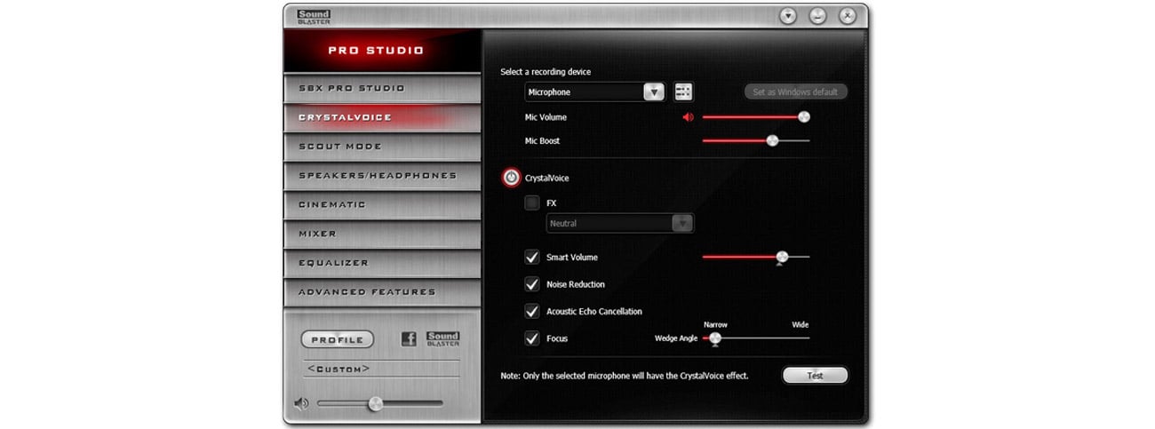 Creative Sound Blaster Audigy SBX Pro Studio