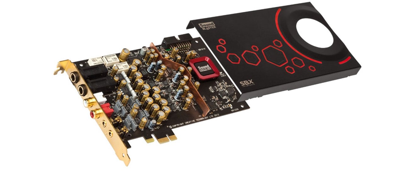 Karta muzyczna Creative Sound Blaster ZXR PCI-E dolby digital live