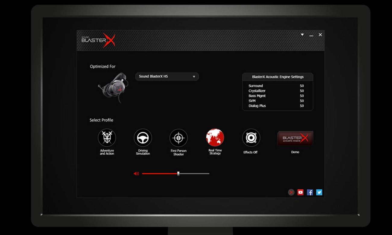Sound BlasterX Acoustic Engine Lite