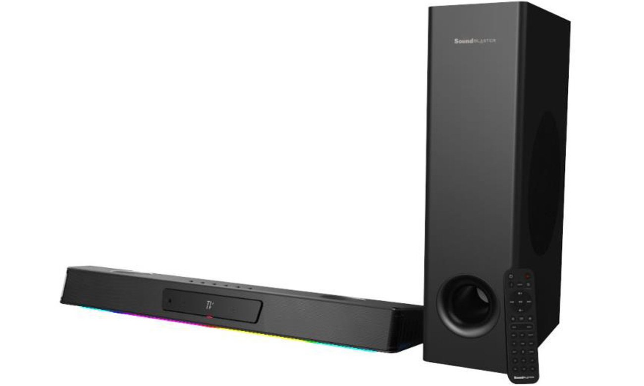 Wielokanałowy soundbar Creative Sound Blaster Katana V2X - Widok ogólny