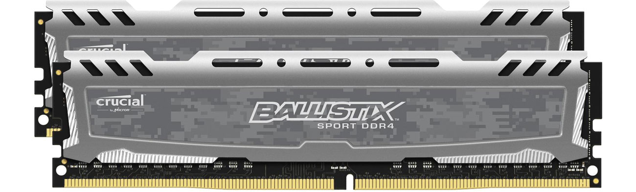 Crucial 16GB 2666MHz Ballistix Sport CL16 (2x8GB) BLS2C8G4D26BFSB