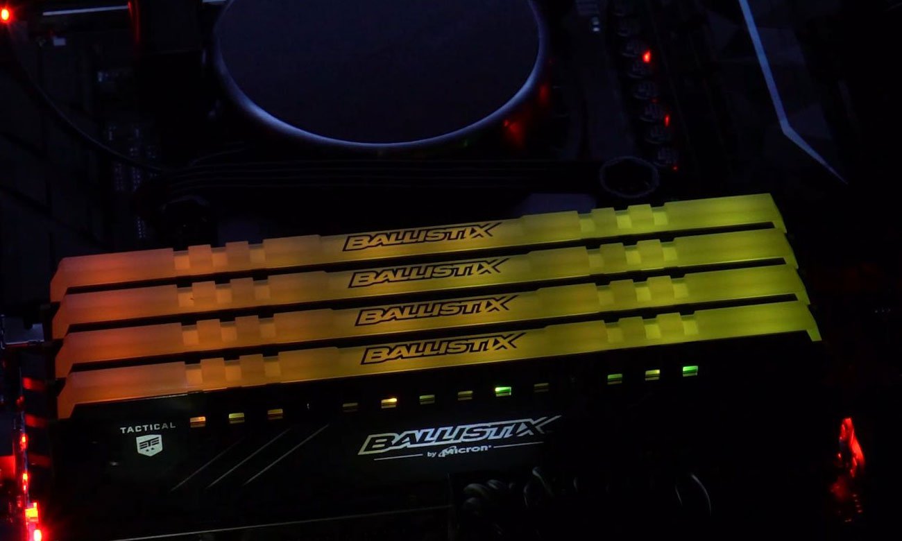 Crucial Ballistix Tactical Tracer RGB DDR4 Jakość i niezawodność Micron