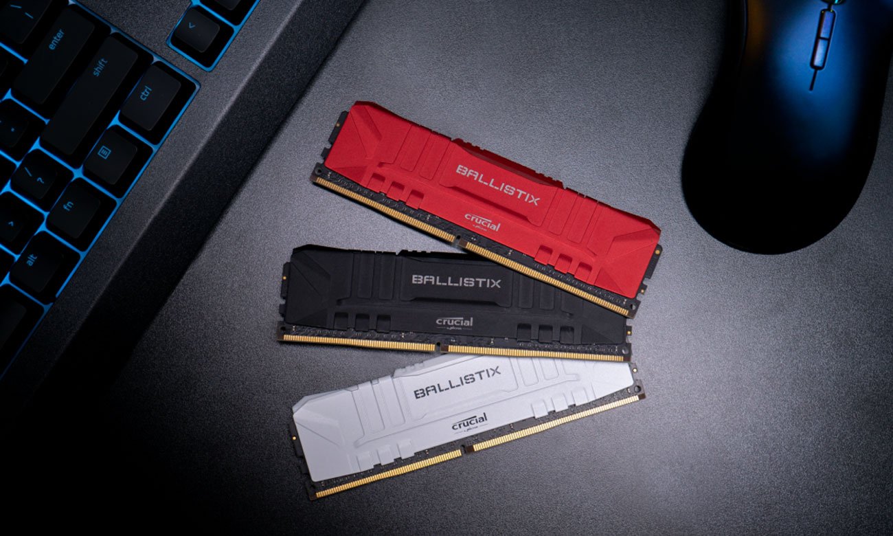 Crucial Ballistix White - Radiator