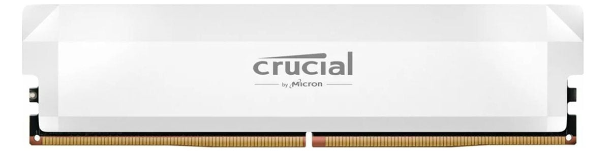 Pamięć RAM Crucial 16Gb (1x16GB) 6400 CL38 PRO OC White