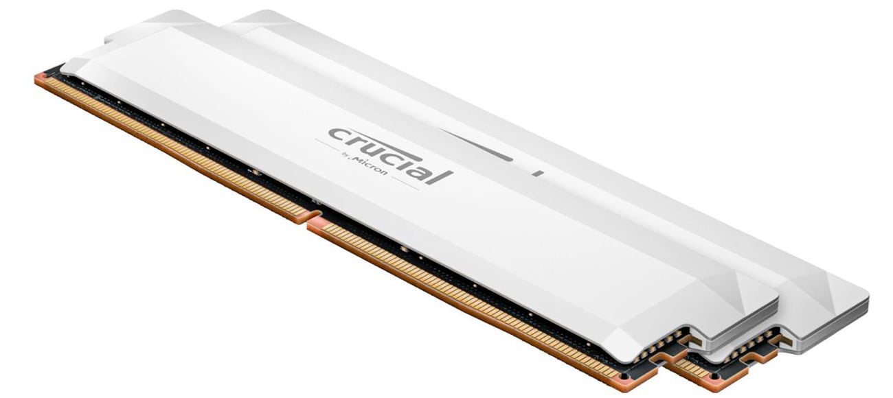 Crucial 32GB RAM (2x16GB) 6000MHz CL36 Pro Overclocking Weiß