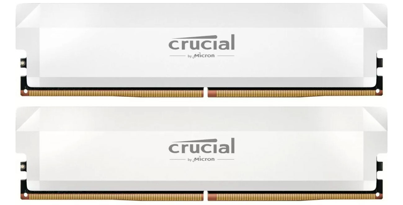 Pamięć RAM Crucial 64GB (2x32GB) 6000 CL40 Pro White