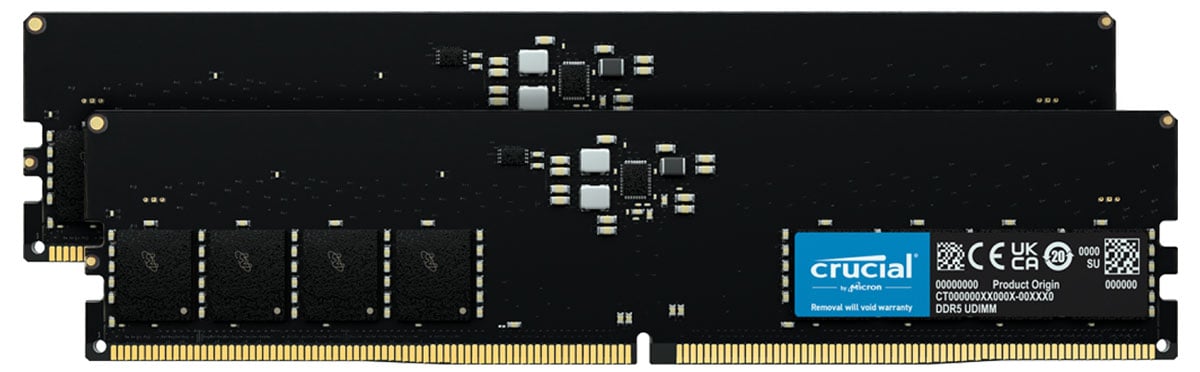 Pamięć RAM Crucial 128GB (2x64GB) 5600 CL46