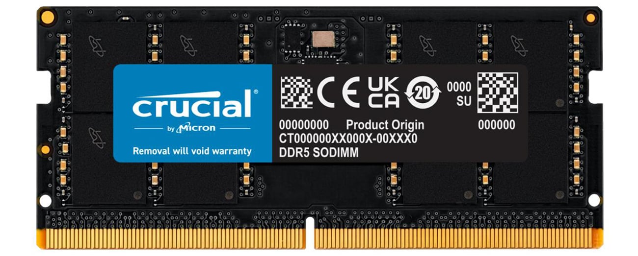 Pamięć RAM SODIMM DDR5 Crucial 32GB (1x32GB) 5600 MHz CL46