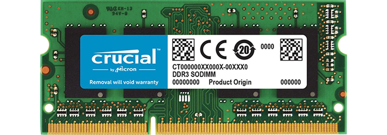 Pamięć RAM SODIMM DDR3 Crucial CT102464BF160B