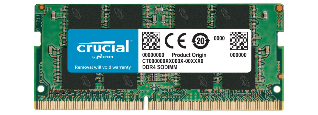 Pamięć RAM SODIMM DDR4 Crucial 8GB (1x8GB) 2666MHz CL19 CT8G4SFRA266