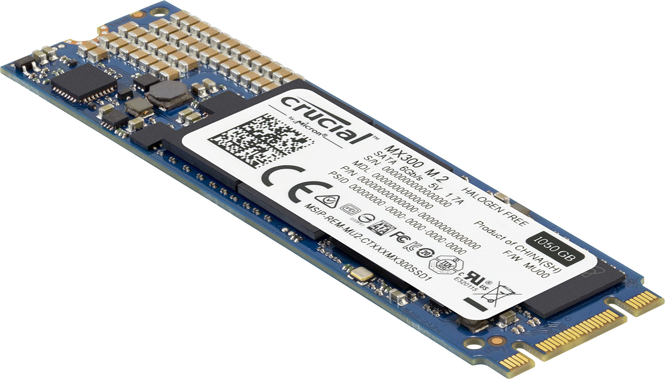 Dysk SSD Crucial 1TB M.2 MX300 - 3D NAND