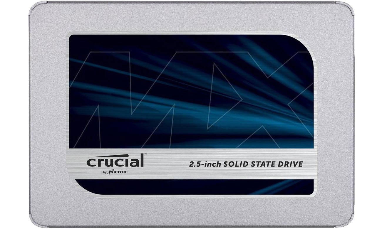Dysk SSD 2,5'' Crucial MX500 4 TB - Widok z przodu