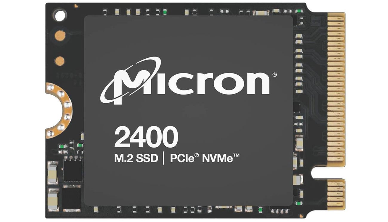 Dysk SSD M.2 Micron 2400 - Widok od przodu