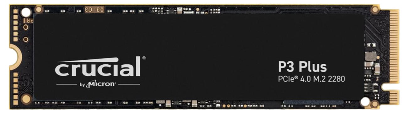 Dysk SSD M.2 Crucial P3 Plus - Widok od przodu
