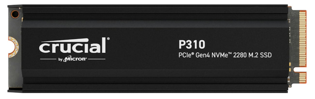 Dysk Crucial P310 Heatsink M.2 PCIe Gen4 NVMe 2 TB