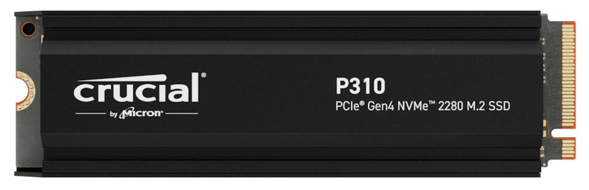 Dysk Crucial P310 Heatsink M.2 PCIe Gen4 NVMe 1 TB