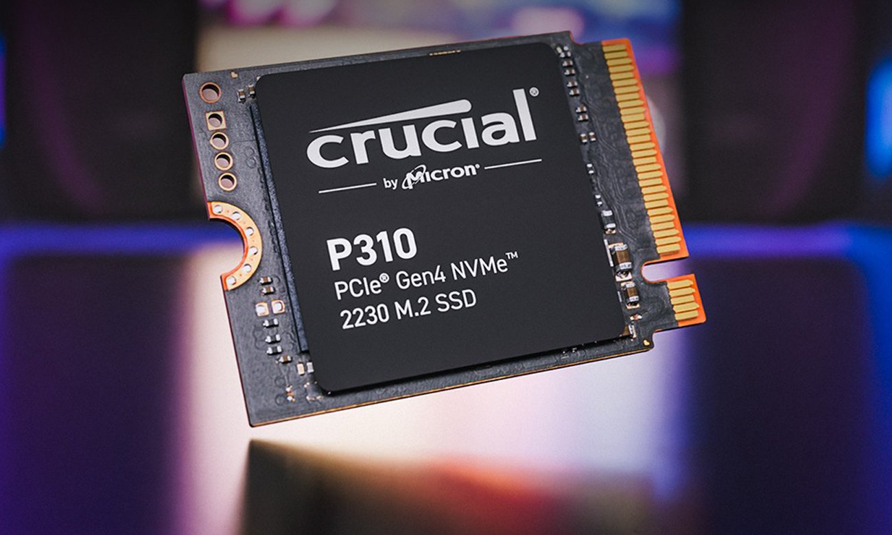 Crucial P310 PCIe Gen4 NVMe SSD - Lifestyle-Bild