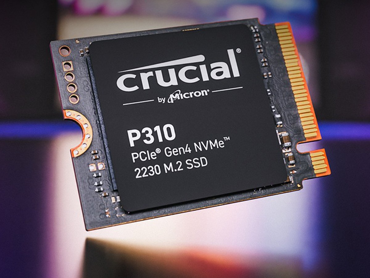 Crucial P310 PCIe Gen4 NVMe SSD - Lifestyle-Bild