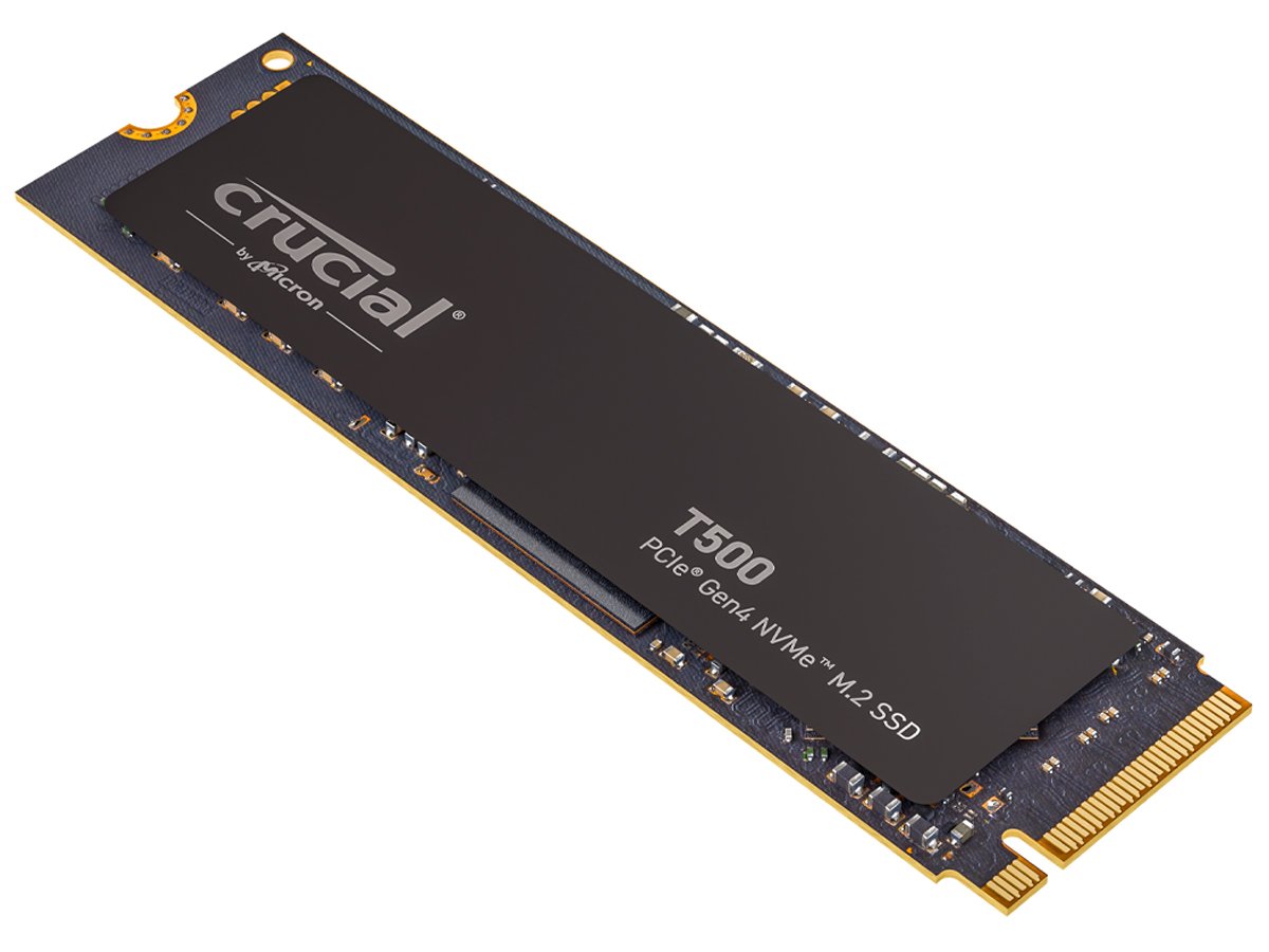 Dysk Crucial M.2 PCIe Gen4 NVMe T500 - Widok ogólny