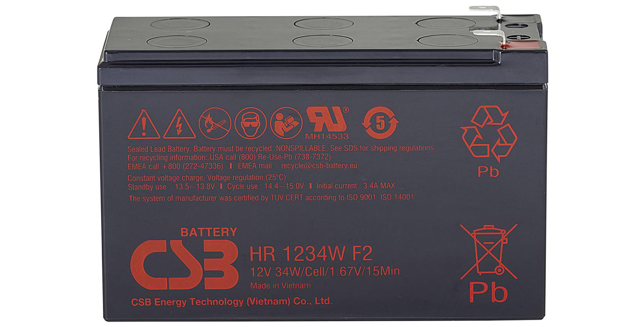 Akku CSB HR1234WF2 12V 9Ah