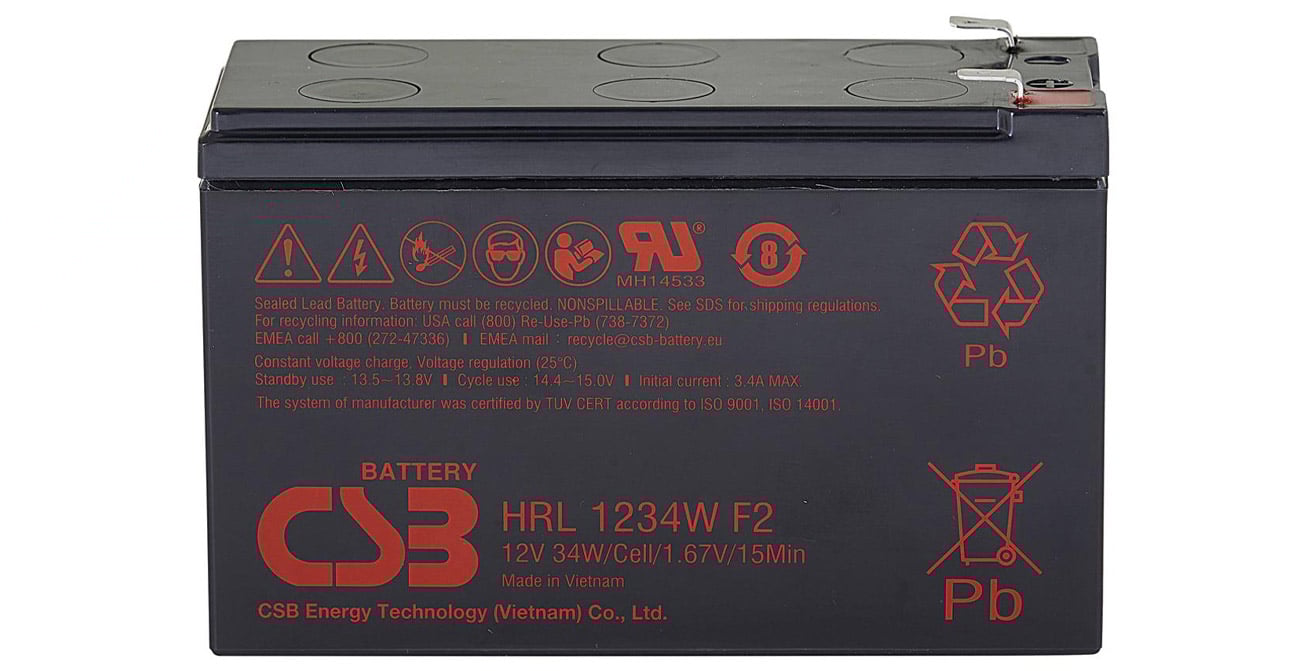 Akumulator CSB HRL1234WF2 12V 9Ah